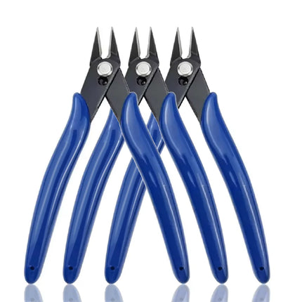 Diagonal Pliers Carbon Steel Pliers Electrical Wire Cable Cutters , Wire Snips for Electronics Soft Copper Jewelry
