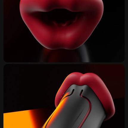 Male Masturbator Deep Throat Mouth Blowjob Vibrator Penis Pump 360° Wrapped 9 Frequency Vibration APP Control Sex Toys for Men
