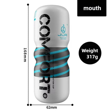 Men's Vaginal Masturbation Cup Thrilling Simulation Vagina Oral Anus Aircraft Cup Sucking Sex Toys for Men Adult Products