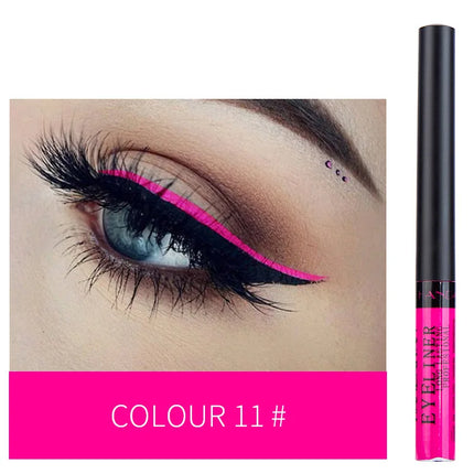 Waterproof Matte Liquid Eyeliner Long Lasting Quick Dry Non Smudging UV Luminous Gel Makeup for Smokey Eyes