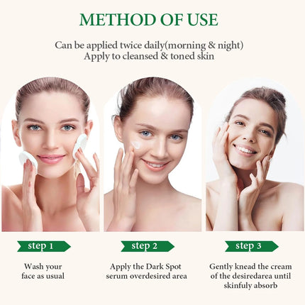 Dark spot correction essence effectively improves facial dullness, moisturizes and brightens skin tone, gentle essence 50ml