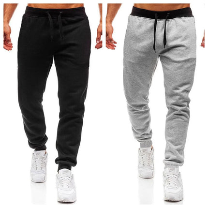 2026 New Sports Pants Spring and Autumn Pants Jogging Pants Casual Sports Men's Fitness Solid Color Jogging Pants 3 Colors