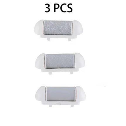 3/6 Pcs Foot Care Tool Heads Hard Skin Remover Refills Replacement Rollers for Cracked Heels Calluses and Dead Skin for HD46