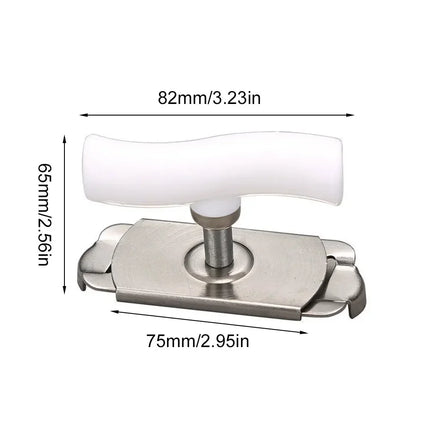 Stainless Steel Multi-Use Jar Opener | Adjustable Labor-Saving Tool for Bottle Caps Can Lids | Commercial Kitchen & Home Gadget