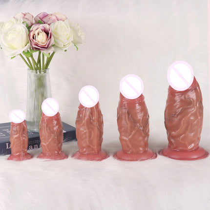 Realistic Dildos Huge Thick Dildos Silicone Anal Plug With Suction Cup Prostate G-spot Massager Sex Toys For Woman Men