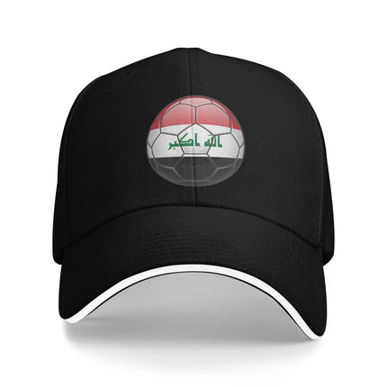 Women Men Iraq Flag Iraqi Outdoor Hat  Trucker Cap Casual Baseball Cap Snapback Hats