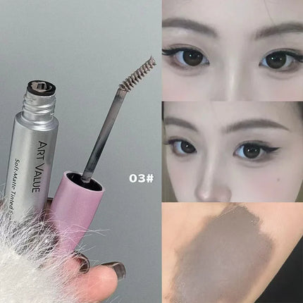 Natural Dyeing Eyebrow Cream Waterproof Long Lasting Quick Dry  Brown Tint Eyebrow Mascara Eyes Makeup Brow Gel Cosmetic