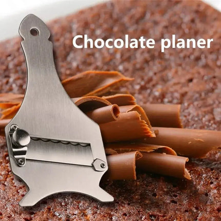 New Stainless Steel Adjustable Slice Thickness Butter Roll Slicer Chocolate Planer Baking