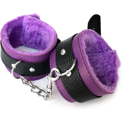 BDSM Adult Sex Toy Kits Sets for Women Bondage Mask Set Feather Handcuffs Ankle Cuff Restraints for Couple Sexual Game