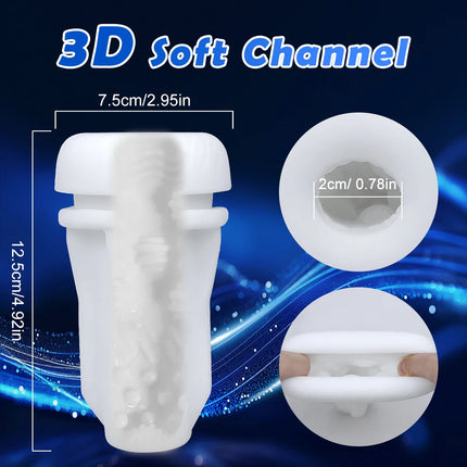 Automatic Male Sucking Masturbator Vibration Blowjob Masturbation Artificial Vagina Pocket Pussy Adult Sex Toy for Men Supplies