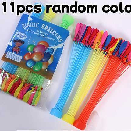 111PCS/Bag Water Balloons Funny Outdoor Team Toy Water Bombs Pool Party ToysBalloon Bundle Water Balloons Bombs Novelty Toys