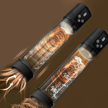 Automatic Male Masturbators Penis Vacuum Sucking Pump 9 Sucking Vibrator Penis Enlargement Enhance Delay Trainer Sex Toy for Men