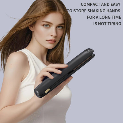 Wireless volumizing hair straightener, rechargeable corn curler, dormitory student home-use hair straightener, curling wand, ele