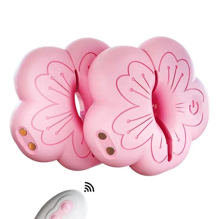 Electric Wireless Remote Nipple Clamps 10 Vibration Modes Adjustable Nipple Clip Breast Massage Stimulator Sex Toys for Couples