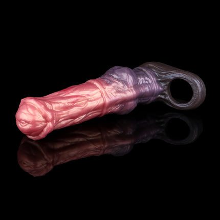 YOCY Extra Long Horse Dildo Sheath 10 Inch Penis Enlargement  S,M,L Size Sex Toy For Men Cock Cover Reusable Comdon