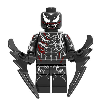 New 5cm Marvel Spider-Man Venom Building Block Figures Assembleable Figure Desktop Ornament Decorations Best Gifts for Childrens