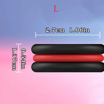 2 in 1 Penis Ring Ball Stretcher Scrotum Lock Cock Lasting Erection Extender Chastity Cock Cage For Man 18 Cock Ring Sex Toys