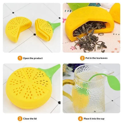 New Silicone Tea Infuser Teabag Kettle Loose Tea Leaf Strainer Ball Holder Herbal Spice Filter Teapot Gadgets Tea Brewing Device