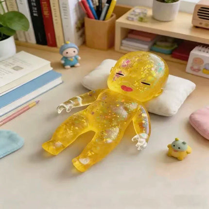 Squishy Maltose Sugar Baby Squeeze Toy Kawaii Baby Stretchable Slow Rising Fidget Toy for Adults Stress Anxiety Relief Gifts
