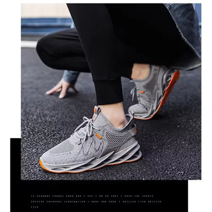 Men's Shoes Casual Sneakers Non Slip Breathable Running Shoe Mesh Tenis Outdoor Basketball Sports Tennis Shoes Zapatos De Hombre