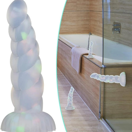 NEW Luminous Anal Plug Female Masturbator Expansion Anal Dildos for Women Soft Silicone Butt Plug Gay Sex Toys Prostate Massager