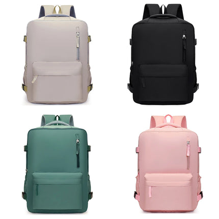 Travel Backpack Airline Approved Low Cost Airline Solid Color Leisure Large Capacity Commuter Computer Bag Backpack