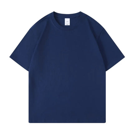 Custom T-Shirt Personalized Logo Photo Text Image Brand Print 100% Cotton Solid 5XL Team Workwear Men Women DIY Your Design Tees