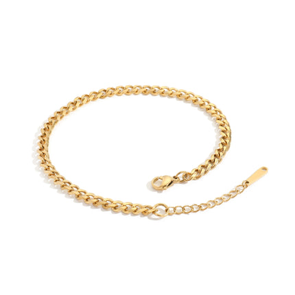 Stainless Steel Delicate Anklet for Women Gold Color Chain Anklet Bracelets on The Leg Do Not Fade Anklet Jewelry Women 2025 new