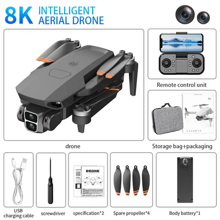 L106 PRO GPS Drone 6K Camera Brushless Motor 4-Way Obstacle Avoidance WiFi FPV Foldable RC Quadcopter
