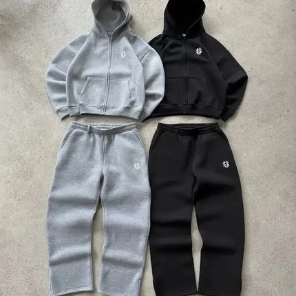 2025 Autumn/Winter Fashion Embroidery Harajuku Y2K Zipper Hoodie Women's Street Y2K New Punk Sportswear unisex Casual Hoodie