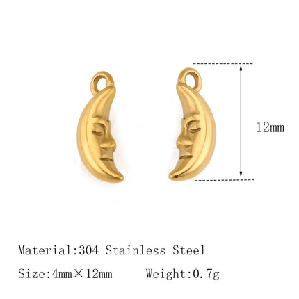 3Pcs Airplane/Body/Cowboy Boot/Ox Horn Charms Stainless Steel Waterproof Pendants DIY Earrings Necklace Jewelry Making Findings