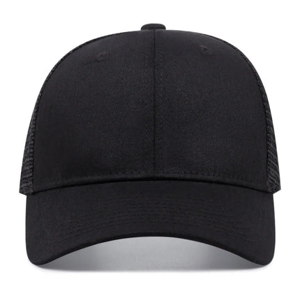 Customized Logo Color Matching Breathable Mesh Baseball Cap Spring and Summer Sunshade Men and Women Adjustable Truck Driver Hat