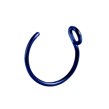 Fake Nose Ring Faux Piercing Jewelry 8Mm Fake Nose Ring Hoop For Faux Lip Septum Nose Ring Set Fake Lip Ring Lip Nail New