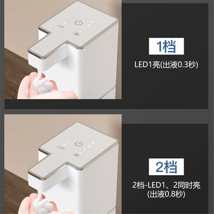 4 Levels Automatic  Foam Soap Dispenser Touchless Sensor Generator For Wall mount Hand Washer White Color