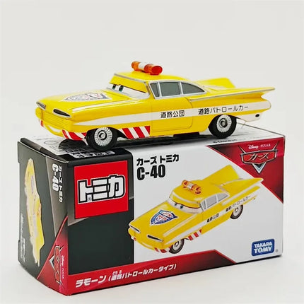 Takara Tomy Cars Lightning McQueen Jackson Storm Alloy car model die-casting collection gift giving classic children's gift toys