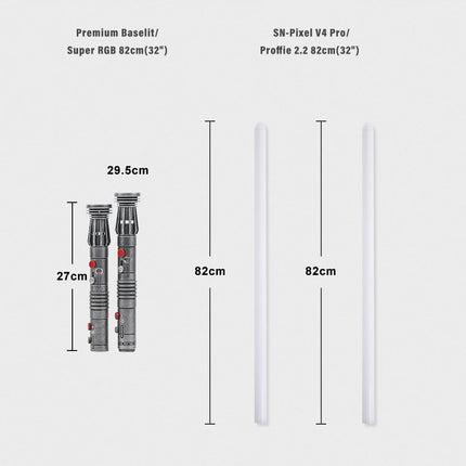 TXQSABER Special Edition Darth maul Heavy Dueling Lightsaber Bluetooth Color Black Friday Blaster Cosplay Laser Sword Toys