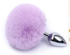 1Pc BDSM Rabbit Fox Dog Tail Anal Plug Animal Tail Butt Plug Role-playing Sex Games Sex Products Men Women Couple Adult Sex Toys