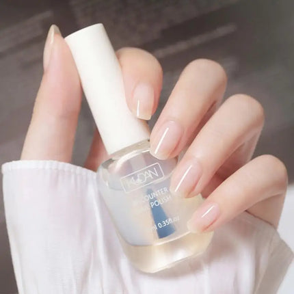 KUDAN Nail Polish Water-based 10ml No-bake Long-lasting Students Children Without Odor Can Tear Nail Art Manicure Tool