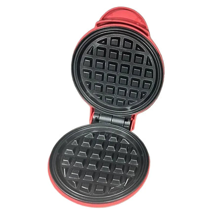 Mini Waffle Maker Nonstick Pancake Bubble Egg Cake Oven Pan Quick Heat-Up Household Breakfast Electric Baking Pan for Breakfasts