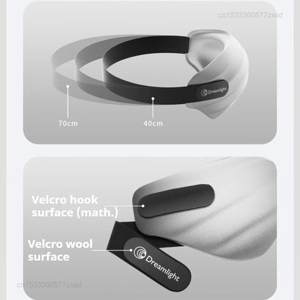 Dreamlight 4Spro Airbag Eye Mask Silk Texture Shading Sleep for Adult Eye Fatigue Sleeping Portable Blindfold Eye Mask