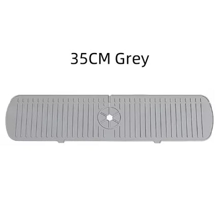 Silicone Drain Mat, Kitchen Faucet Sink Splash Guard,  Sink Draining Pad Behind Faucet,For Kitchen & Bathroom Countertop Protect