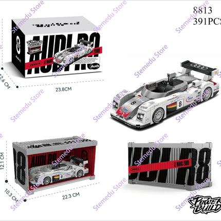 MOC PB8801-8849 Technical Speed Car MX5 Racing Car Model Camper Container Building Block Brick Assembly Toys Kids Xmas Gift