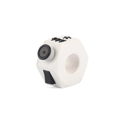 6 Sided Cube Fidget Roller Sensory Toy Multifunctional Finger Spinning Ring Cube Toy Relieve Stress for ADD ADHD Improve Focus