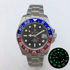 Red GMT hand style 7 / DG3804 solid back