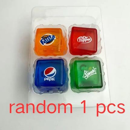 Schylling Nee Doh Nice Cube & Nice-Sicle Squishy Toy Sensory Stress Relief Squeeze Cube Anti-Anxiety Fidget Toy for Focus ADHD
