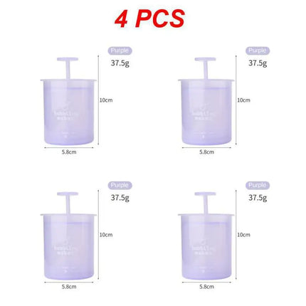 2/4/6PCS Face Wash Soap Bubble Cup Rapid Foaming Makeup Remover Deep Cleansing Balm Beauty Health Face Care Shampoo Foam Maker