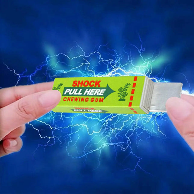 Electric Shock Chewing Gum Pull Head Shocking Toy Gift Gadget Prank Trick Gag Funny Fantastic Electric Shock Chewing Gum