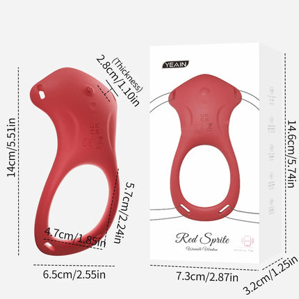 APP Controlled Vibrating Panty for Women, Wireless Remote Clit Stimulator Wearable Vibrator, Silicone Smart Sex Toy for Couples