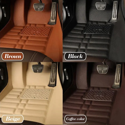 Car Floor Mat for Nissan Qashqai J11 Rogue Sport 2014~2021 Custom Foot Parts Leather Panel Liner Covers Rug Interior Accessories
