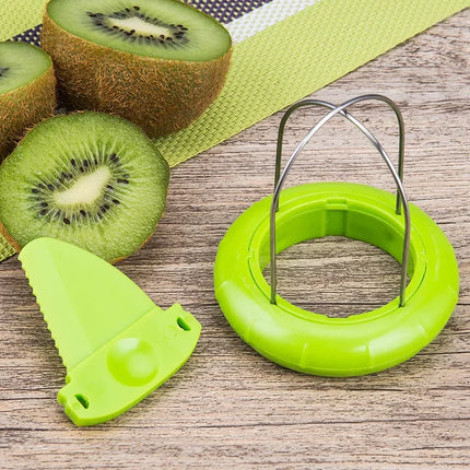 Detachable Kiwi Cutter Fruit Peeler Kitchen Tool Efficient Lemon Peeling Gadget Creative Salad Prep Accessory Compact Design